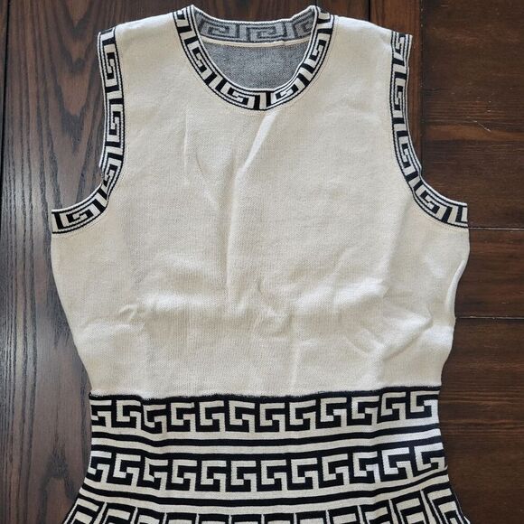 Women’s Slim Fit Sleeveless Pleated Dress – NWOT - L - Picture 5 of 7